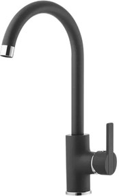 ALVEUS SETA737 - Kuchynský drez CORTINA + drezová batéria TONIA granit/čierna