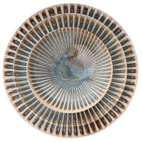 Jedálenská súprava 24 ks pestrofarebná/porcelán