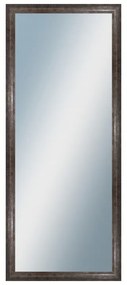 DANTIK - Zrkadlo v rámu, rozmer s rámom 50x120 cm z lišty NEVIS šedá (3053)