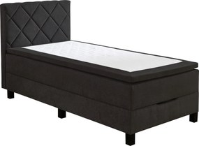 XXXLutz BOXSPRINGOVÁ POSTEĽ, 100/200 cm, čierna Boxxx - Postele - 002157037005