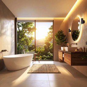 Brilagi - Kúpeľňové bodové svietidlo SELE AQUA 4xGU10/30W/230V IP44 čierna