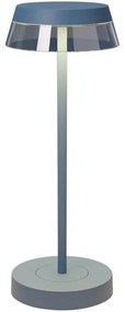 Redo 90310 - LED Stmievateľná stolná lampa ILUNA LED/2,5W/5V 3000 mAh IP65 modrá