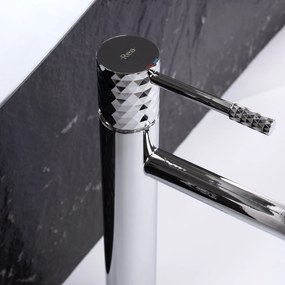 Rea Lungo Diamond, vysoká umývadlová batéria h-300, chrómová, REA-B4636