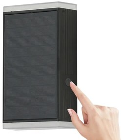 Brilagi - LED solárne nástenné svietidlo SUN GUARD LED/2W/3,7V 2000 mAh IP45