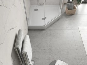 Mexen Flow+ päťuholníková sprchová vanička 100 x 100 cm, biela lesklá, 46P101010H