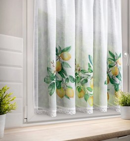 EUROFIRANY KRÁTKA ZÁCLONA NA PÁSKE CLOE 150X90 CM VIACFAREBNÁ