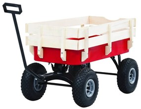 Kovový záhradný vozík, 2 typy- nosnosť 150 kg