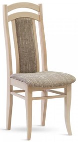 Stima Jedálenská stolička AIDA Vyberte odtieň dreva / látky ->: Tmavo hnedá / látka cappuccino v.5