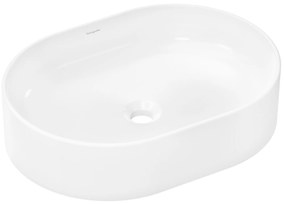 Hansgrohe Xuniva U umývadlo 55x40 cm oválny biela 60166450