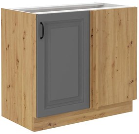 Kuchynská skrinka Stilo dustgrey/artisan 105 nd 1f bb