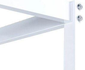 Manželská posteľ 180 cm Lesta (biela). Vlastná spoľahlivá doprava až k Vám domov. 1080915
