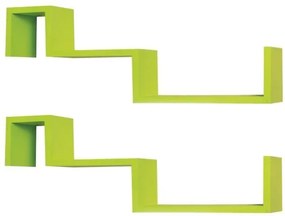 Sada 2 políc, zelená, FRI NEW