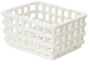 CRAFT Keramický kôš 20 x 16 cm - krémová