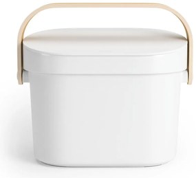 Biela nádoba na kompostovateľný odpad 4 l Bellwood – Umbra