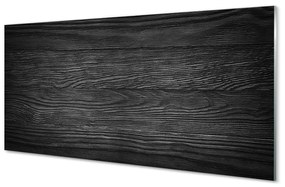 Sklenený obklad do kuchyne Wood Soy štruktúra 140x70 cm