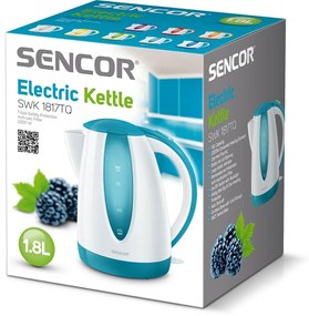 Sencor SWK 1817TQ rýchlovarná kanvica tyrkysová,