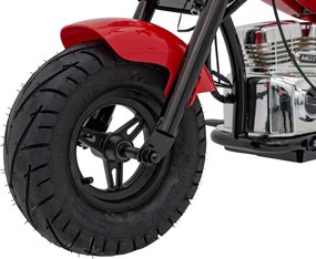 Ramiz Chopper Warrior Červená motorka