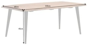 Konferenčný stôl Organic 39661 110x60cm Drevo Acacia  - Komfort-nábytok