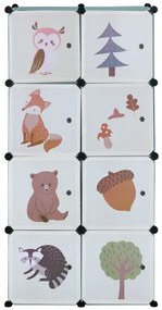 Livarno®  Detský regál (líška)  (100394565)