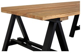 Konferenčný stolík s doskou z borovicového dreva v prírodnej farbe 80x140 cm Hampstead – Premier Housewares