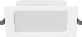 Mexen LDRR, LED stropné svietidlo na zapustenie 14 x 14 cm, 9W, studená - 6500K, 990 lm, biela - L211-014-0965-20