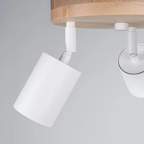 Sollux SL.1287 - Bodové svietidlo VERDO 3xGU10/10W/230V biela