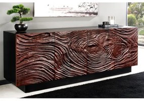 Komoda 45599 Fluid 175cm Drevo Orech Tmavo hnedý  - Komfort-nábytok