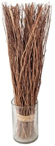Hnedá sušená kytica - 60 cm