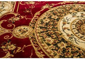 Kusový koberec klasický vzor 3 bordó 150x295cm