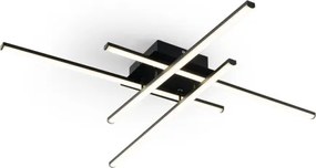 Brilagi - LED stropné svietidlo STRIPES LED/37W/230V čierne