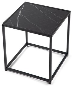 Noela Sada odkladacích stolíkov v dekore čierneho mramoru DUETTA 38,35