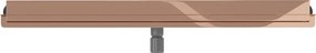 Mexen Flat Wall, sprchový žľab na stenu 2v1, 80 cm, ružové zlato, 1630080