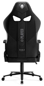 Látkové herné kreslo Diablo X-Player 2.0 King Size, čierne