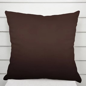 Biante Saténová obliečka na vankúš LUX-L042 Čokoládovo hnedá 50 x 60 cm