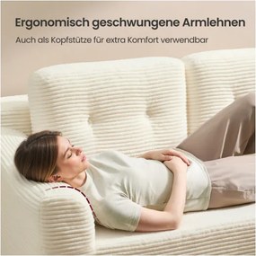 Modulárna rohová sedačka LCS183WD01 krémová