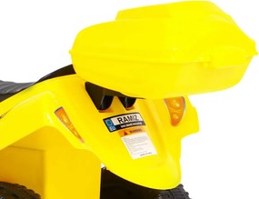 Ramiz Trojkolka BJX-088 elektrická motorka pre najmenších Žltá + zvuky + svetlá