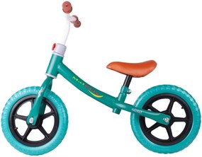 KIK Detský bežecký bicykel zelený