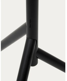 Čierny vešiak z bukového dreva 46x170 cm Nadue – Kave Home