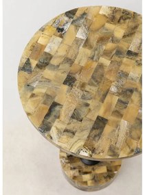 Domero Mosaic príručný stolík sivý 25cm