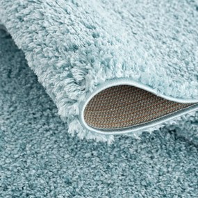 Dekorstudio Jednofarebný shaggy koberec PULPY svetlo modrý Rozmer koberca: 160x230cm