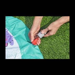 CH Nafukovacia podložka / sprchová vanička, priemer 122 cm, s fontánou