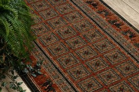 Behúň KASHQAI 4301/501 zelený / terakota