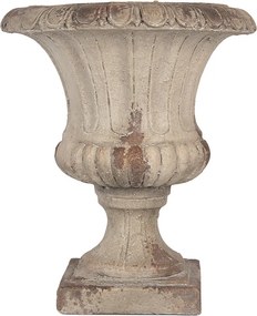 Béžový dekoračný kvetináč v barokovom štýle Baroque – Ø 35*40 cm
