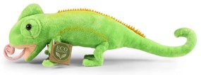 Rappa Plyšový chameleón 30 cm ECO - FRIENDLY