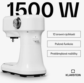 Klarstein Bella Evo kuchynský robot | planetárny miešací systém | 3 nástavce na mixovanie | 1500 W | 5 l