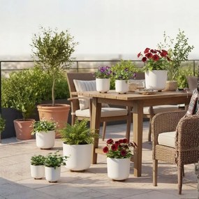 Plastový květináč na nožičkách Terra - výber z 6 prevedení