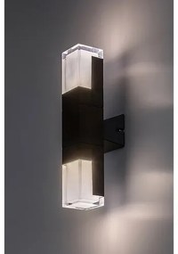 Rabalux 77127 vonkajšie nástenné LED svietidlo Darwas, 12 W, 12 W