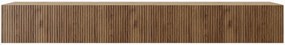 Frézovaný TV stolík NOE 300 cm - dub artisan/dub catania