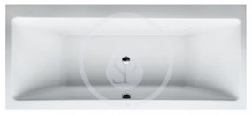 LAUFEN Pro Vaňa, 1800 mm x 800 mm, biela – s rámom, senzorové ovládanie, LED osvetlenie H2329510006151