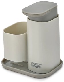 Sivý dávkovač mydla Duo – Joseph Joseph
